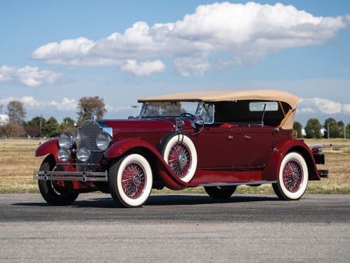 1929 Packard Deluxe Eight Sport Phaeton Phaeton by Dietrich For Sale by Auction