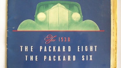PACKARD 8 &6 COLOUR BROUCHURE