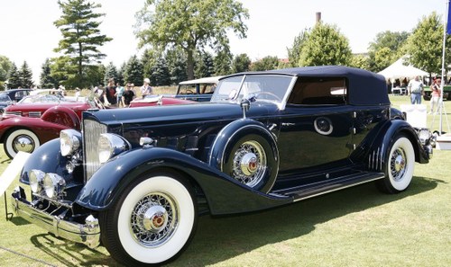 1934 Packard Twelve Convertible Victoria In vendita