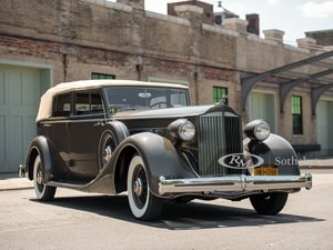 1935 Packard Super Eight Convertible Sedan  For Sale by Auction