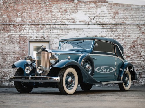 1933 Packard Eight Cabriolet by Graber For Sale by Auction