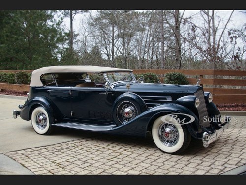 1936 Packard Twelve Sport Phaeton  For Sale by Auction