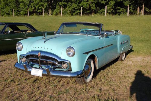 1951 Packard 250 Convertible with Continental kit SOLD
