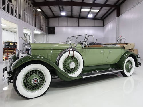 1929 Packard Deluxe Eight Dual Cowl Sport Phaeton by Dietric For Sale