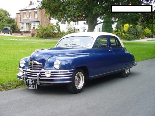1948 PACKARD TOURING SEDAN 6 CYLINDER 4.0 22 SERIES THE FINEST SOLD