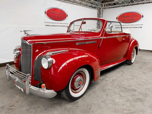 Packard Type 110 Victoria Convertible 1941 For Sale by Auction