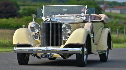 1934 Packard Eight 11th Series Phaeton RHD