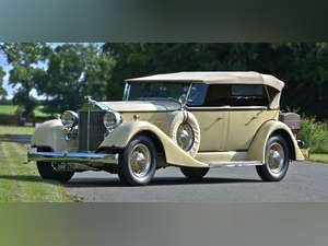 1934 Packard Eight 11th Series Phaeton RHD For Sale (picture 1 of 24)