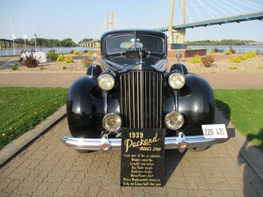 Picture of 1939 Packard Dual Side Mount 12 Cylinder Limousine