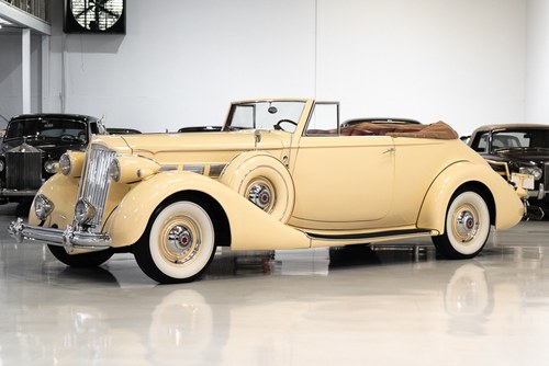 1937 PACKARD SERIES 1501 SUPER EIGHT CONVERTIBLE VICTORIA VERKAUFT