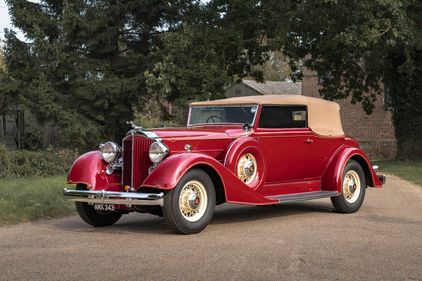 1934 Packard Eight Convertible Victoria