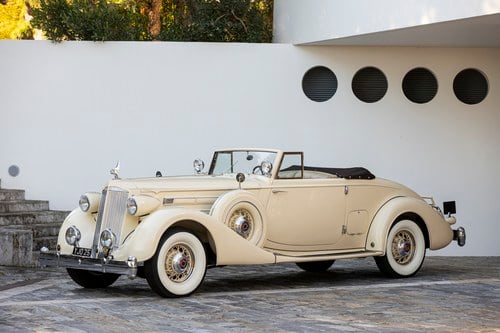 Lot 186 1936 Packard Twelve 14th Series Convertible For Sale by Auction