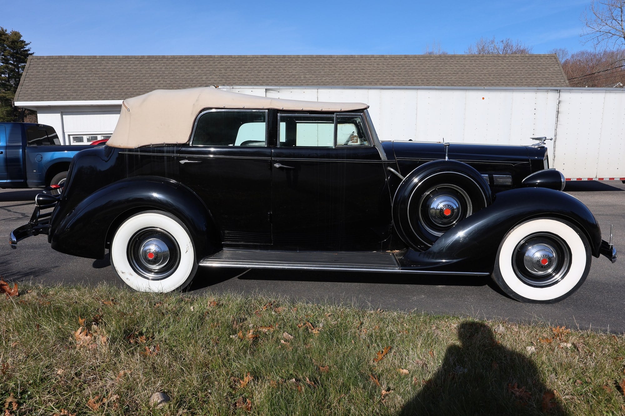 1937 Packard One-Twenty Convertible#25918, foto 3