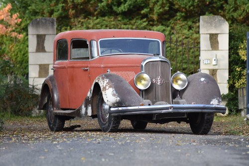 1936 Panhard et Levassor CS Spécial (X73) Berline Parisienne For Sale by Auction
