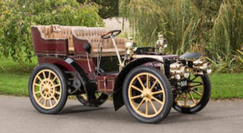 1903 PANHARD ET LEVASSOR MODEL B 10HP FOUR-CYLINDER In vendita all'asta