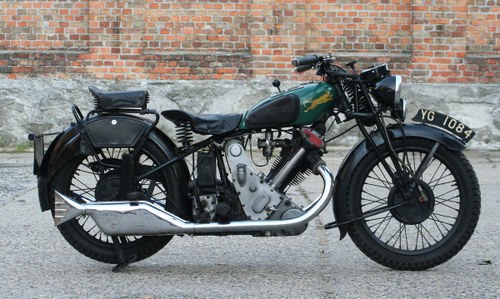 1933 Panther Model 100 Redwing 600cc OHV For Sale