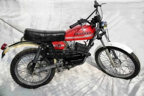 Classic Peugeot SX8 T - 1978 Trail Motorcycle For Sale