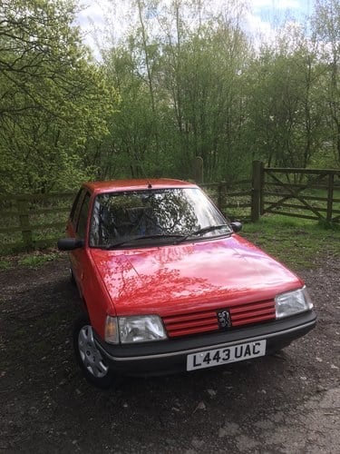 1993 Lovely cherry red Peugeot 205 For Sale