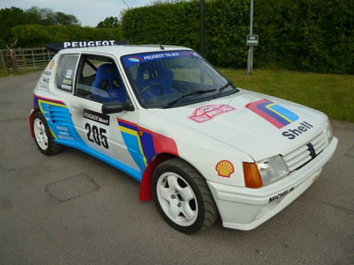 1992 PEUGEOT 205 IN THE STLE OF T16 SOLD
