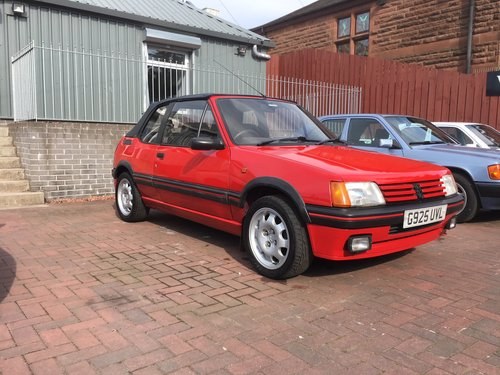 1989 205 GTI Cabriolet For Sale