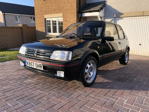 1992 Peugeot 205 1.9GTI Sorrento Green Mag Feature For Sale