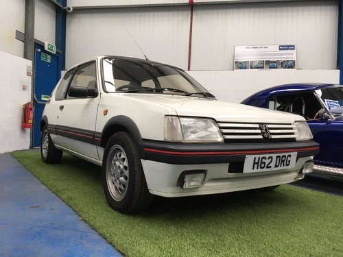 1991 Peugeot 205 GTi at Morris Leslie Auctions 18th August For Sale by Auction