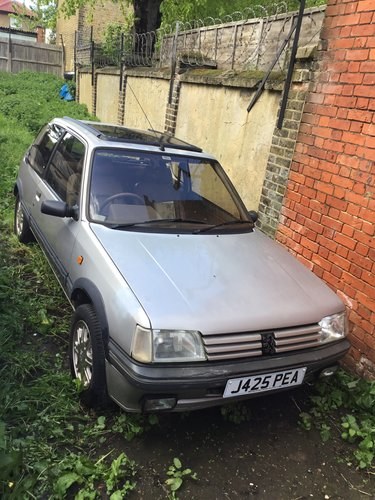 1992 PEUGEOT 205 1.9 GENTRY, AUTO CLASSIC ('92 J) Te koop