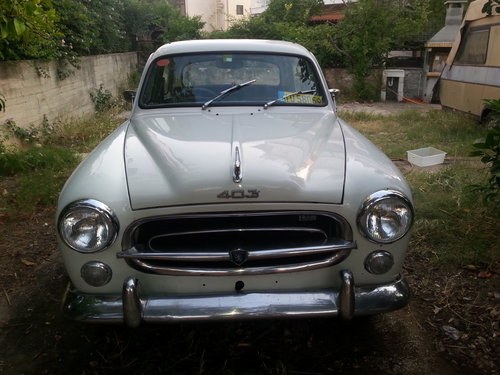 PEUGEOT 403 1958 . ANTIQUE CAR RALLY BEIJING PARIS In vendita