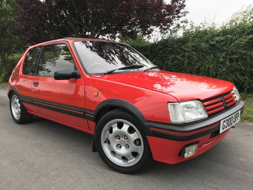 1989 Peugeot 205 1.9 GTi on The Market For Sale by Auction