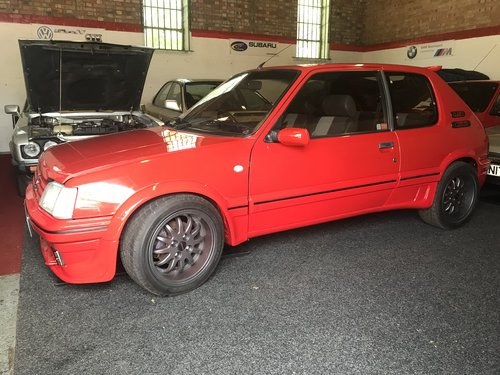 1989 Peugeot 205 Gti 1.9 Gutmann - rare pug for the collector For Sale