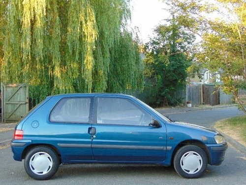 1996 Peugeot 106 XL.. ONLY 21,800 GENUINE VERY LOW MILES.. In vendita