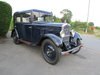 Peugeot  saloon 1931, restored For Sale