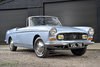 1968 RHD Peugeot 404 Convertible Very Original Condition For Sale