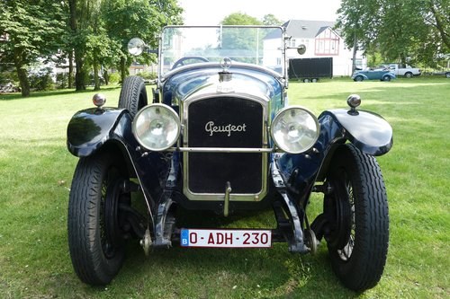 1923 3L OHV Peugeot Type 175 Torpedo Sport In vendita