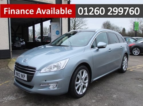 2012 PEUGEOT 508 2.0 ALLURE SW HDI 5DR AUTOMATIC SOLD