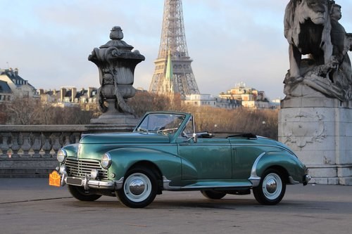 1955 Peugeot 203C cabriolet - Préparation Pékin-Paris For Sale