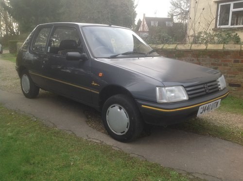 1991 Peugeot 205 D Style 3 Door One Owner from New SOLD