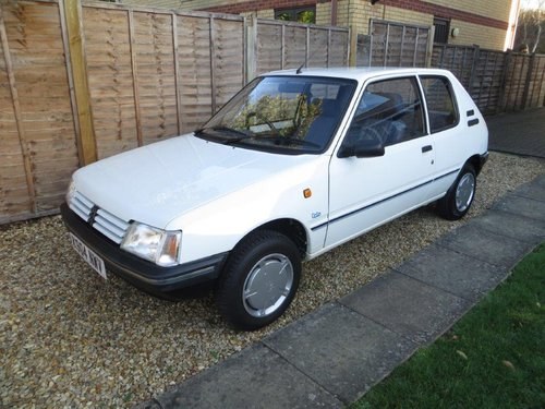 1993 Peugeot 205 1.1 Trio at ACA 26th January 2019 For Sale