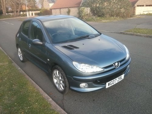 2007 Peugeot 206 Look 1.4 hdi, 5 dr hatch, manual. For Sale