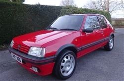 1991 205 GTI 1.9 - Barons Sandown Pk Tuesday 26th February 2019 For Sale by Auction