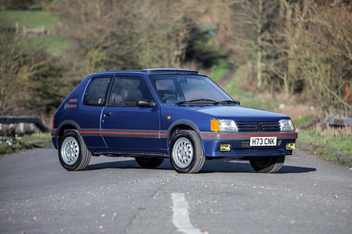 1990 Peugeot 205 GTi 1.6  For Sale by Auction