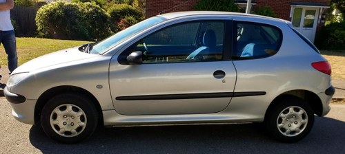 2001 PEUGEOT 206 LEFT HAND DRIVE ideal for European use For Sale