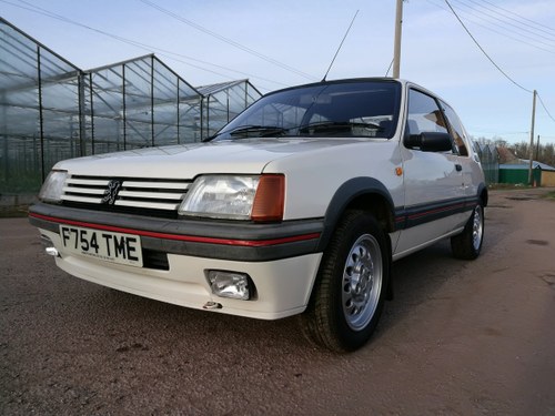 1989 Peugeot 1600 205GTi In vendita