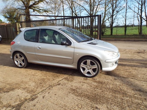 Peugeot 206 GTi 180 2004 04 reg, 43000miles only SOLD