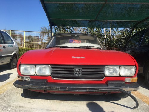 1979 504 Peugeot convertible For Sale