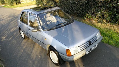 1990 Peugeot 205 1.4 GR 5DR Manual 61000 Miles H reg For Sale
