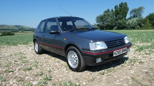 1991 Peugeot 205 1.6 GTI with just 65k miles SOLD