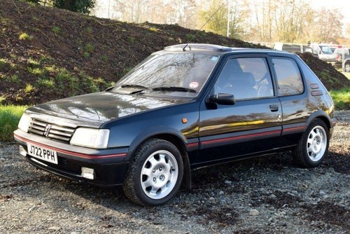 1992 Peugeot 205 GTi For Sale by Auction