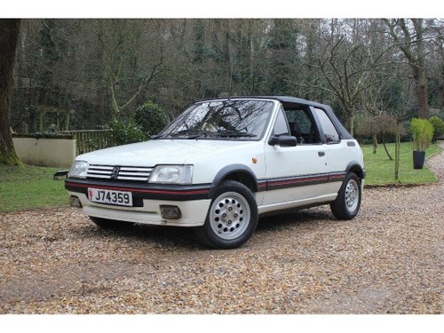 1991 Peugeot 205 1.9 CTi 2dr ULTRA RARE LOW MILES EXAMPLE For Sale