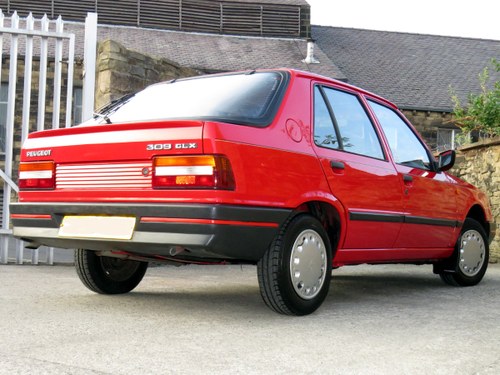 1989 Amazing Peugeot 309GLX - Very Low Mileage - Owned  27 Years  SOLD